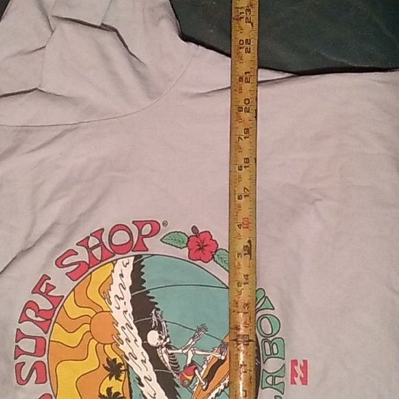 π BILLABONG AQUA Tee RON JON SURF SHOP π EUC VINTAGE - Picture 8 of 16